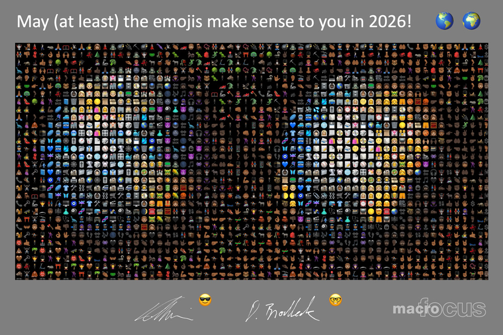 May (at least) the emojis make sense to you in 2026!